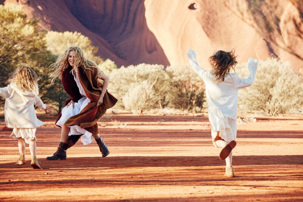 Nicole Kidman and her children photographed for Vogue Australia in 2015. Picture: Vogue Australia/William Davidson