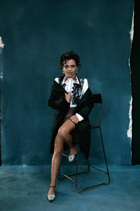 Miranda Tapsell photographed for Vogue Australia in 2016. Picture: Vogue Australia and Hugh Stewart