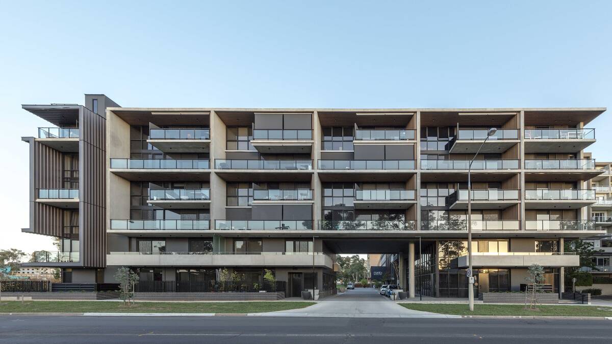 The Edgeworth Apartments in Turner designed by Cox Architecture.