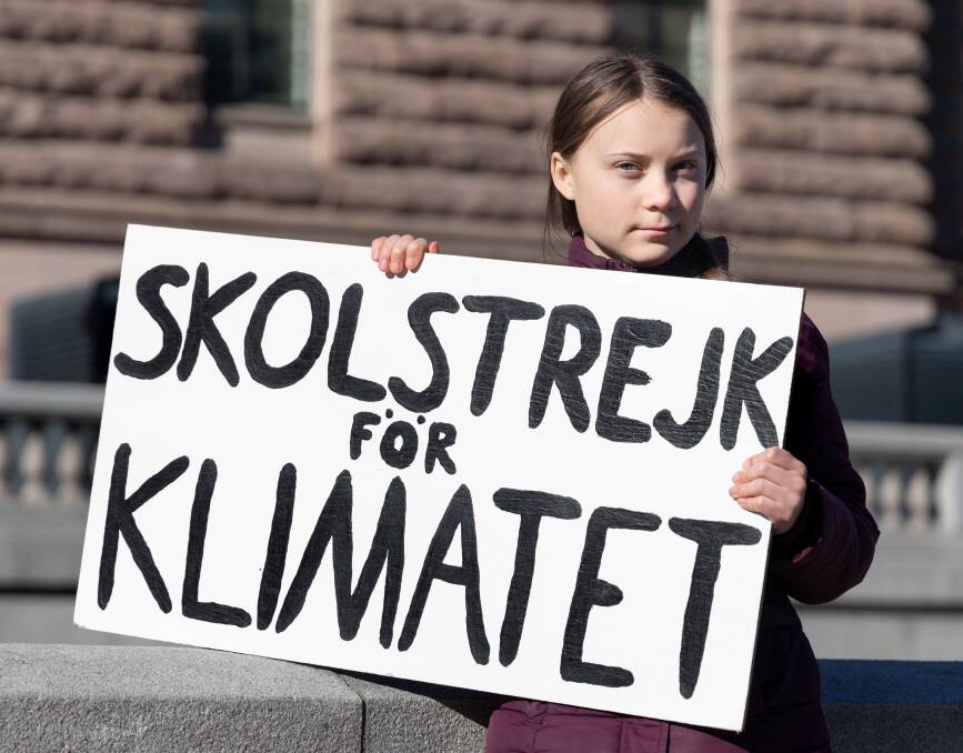 16-year-old Swedish climate activist Greta Thunberg. Picture: Per Grunditz/Shutterstock