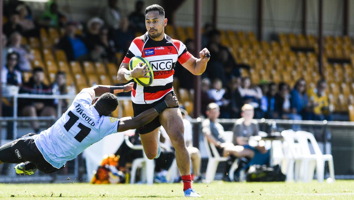 Hansen replaced Toni Pulu on the left-wing. Picture: Dion Georgopoulos
