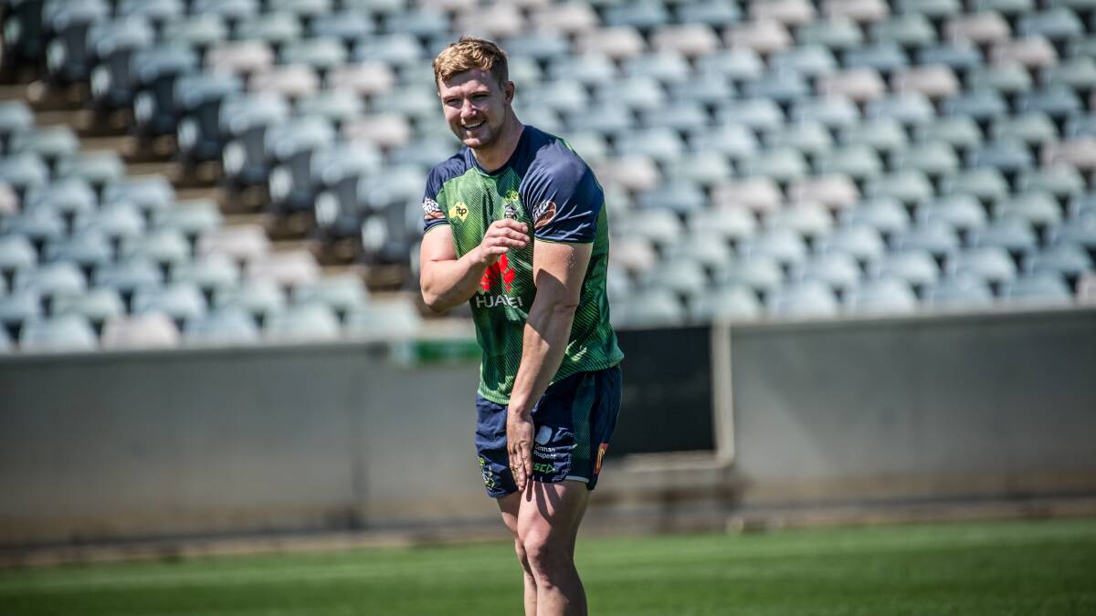 Hudson Young will line up in Canberra's starting team. Picture: Karleen Minney