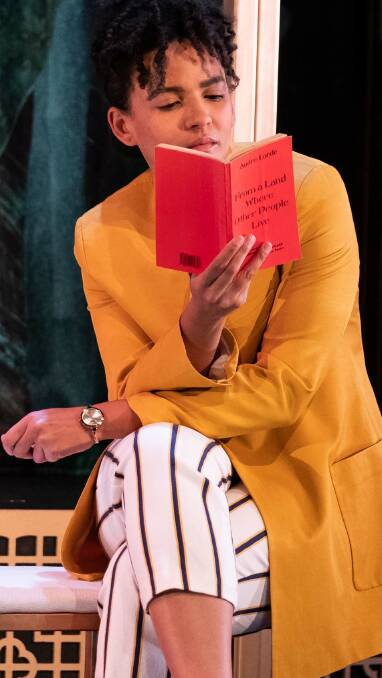 Zindzi Okenyo in Bell Shakespeare's Much Ado About Nothing. Picture: Clare Hawley