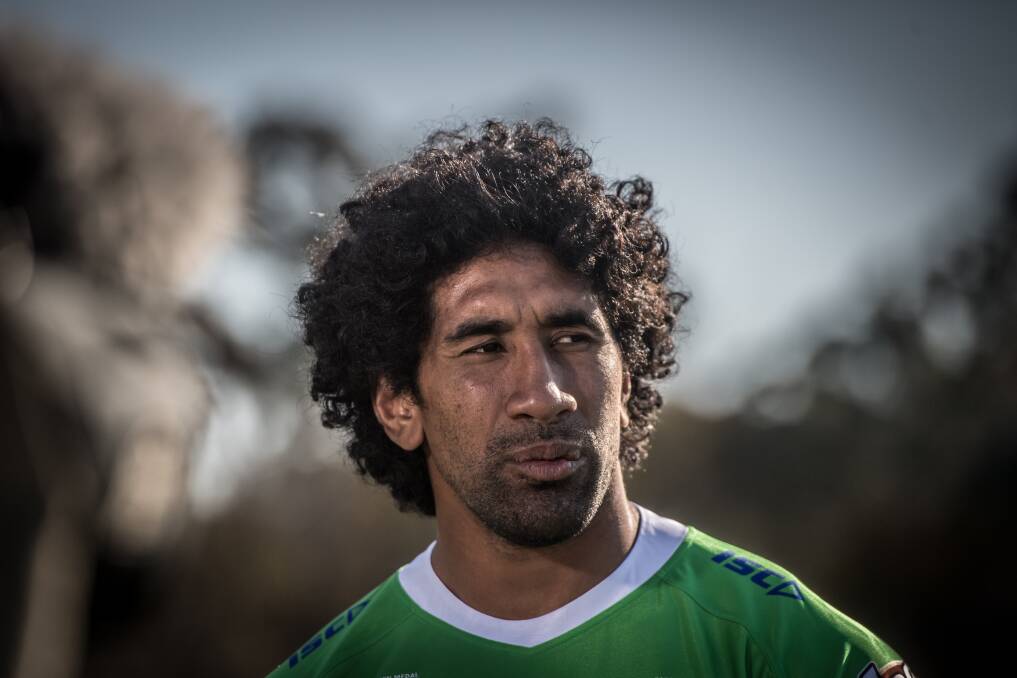 Raiders veteran Sia Soliola says any hair grabbing will be like water off a duck's back. Picture: Karleen Minney