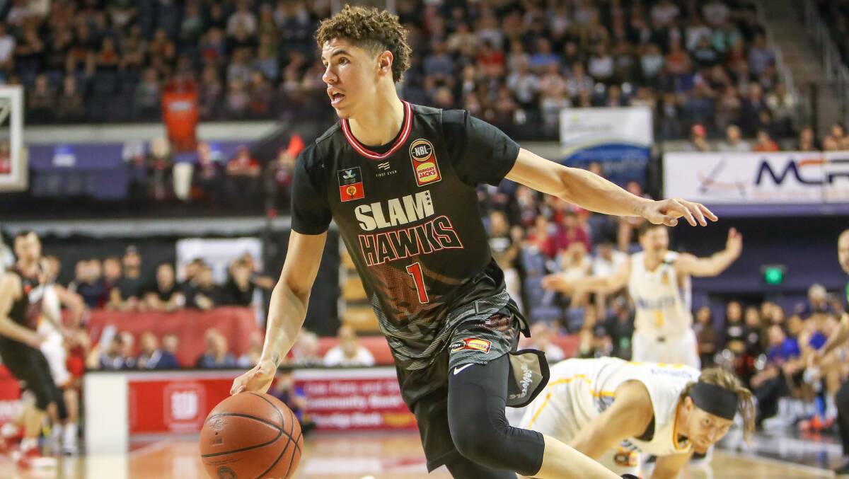 LaMelo Ball has made a huge difference in his short NBL stint. Picture: Adam McLean.