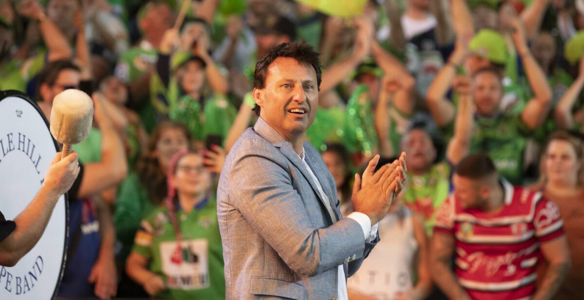 Raiders great Laurie Daley is writing a new weekly column for the Canberra Times. Picture: Sitthixay Ditthavong
