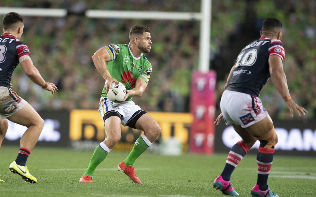 Will Raiders halfback Aidan Sezer still be in Canberra in 2020? Picture: Sitthixay Ditthavong