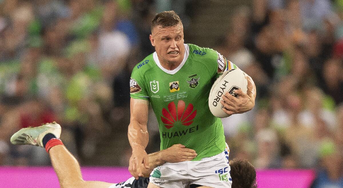 Canberra Raiders five-eighth Jack Wighton could be set for a big upgrade. Picture: Sitthixay Ditthavong