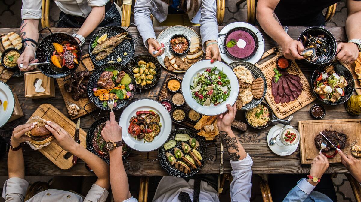 It's been just lovely to have people around my dinner table again. Picture: Shutterstock