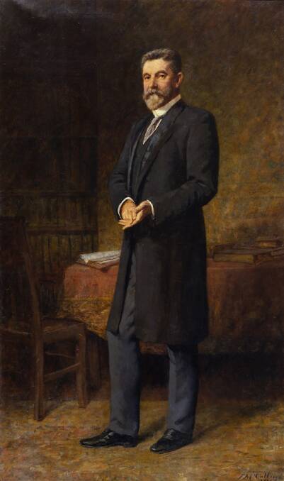 Frederick McCubbin (1855-1917), The Hon Alfred Deakin, 1914. Picture: Courtesy of Parliament House Art Collection, Canberra