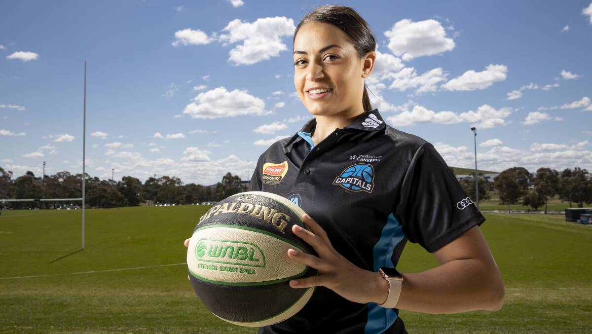 Canberra Capitals guard Maddison Rocci is poised to play a bigger role this season. Picture: Sitthixay Ditthavong