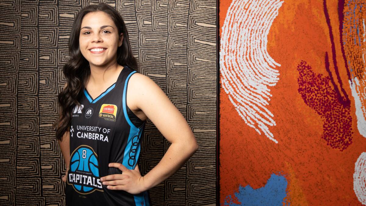 Abby Cubillo and the Capitals will don an indigenous jersey. Picture: Sitthixay Ditthavong