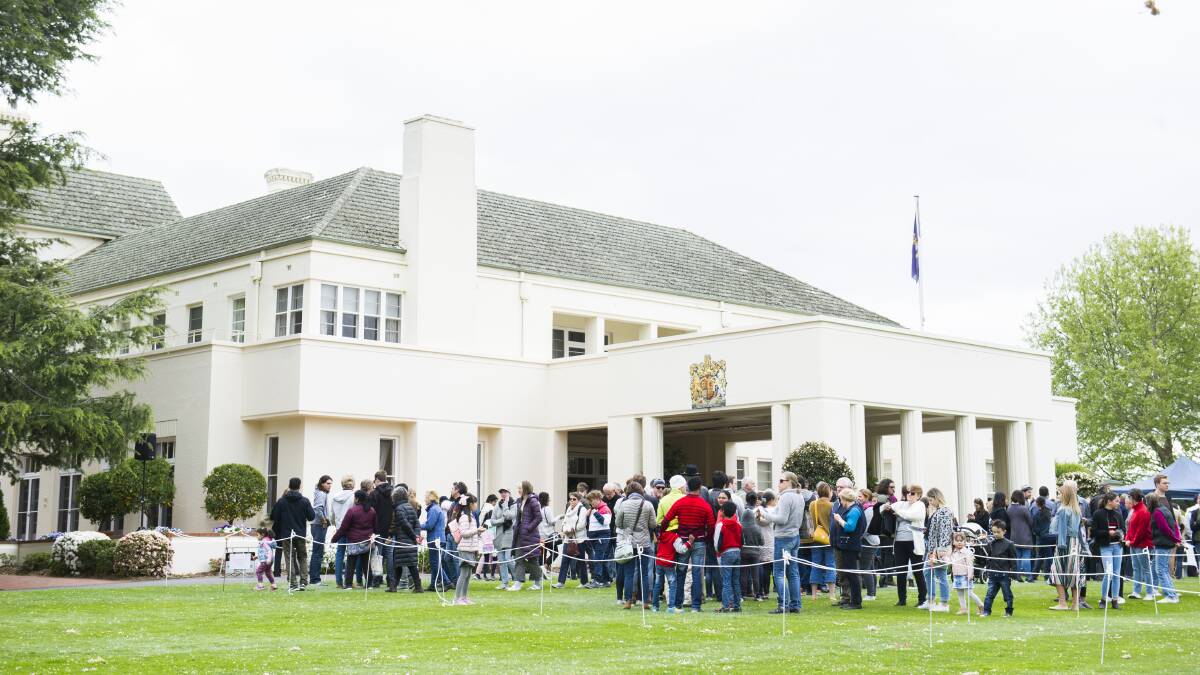 Government House's open day in 2019.