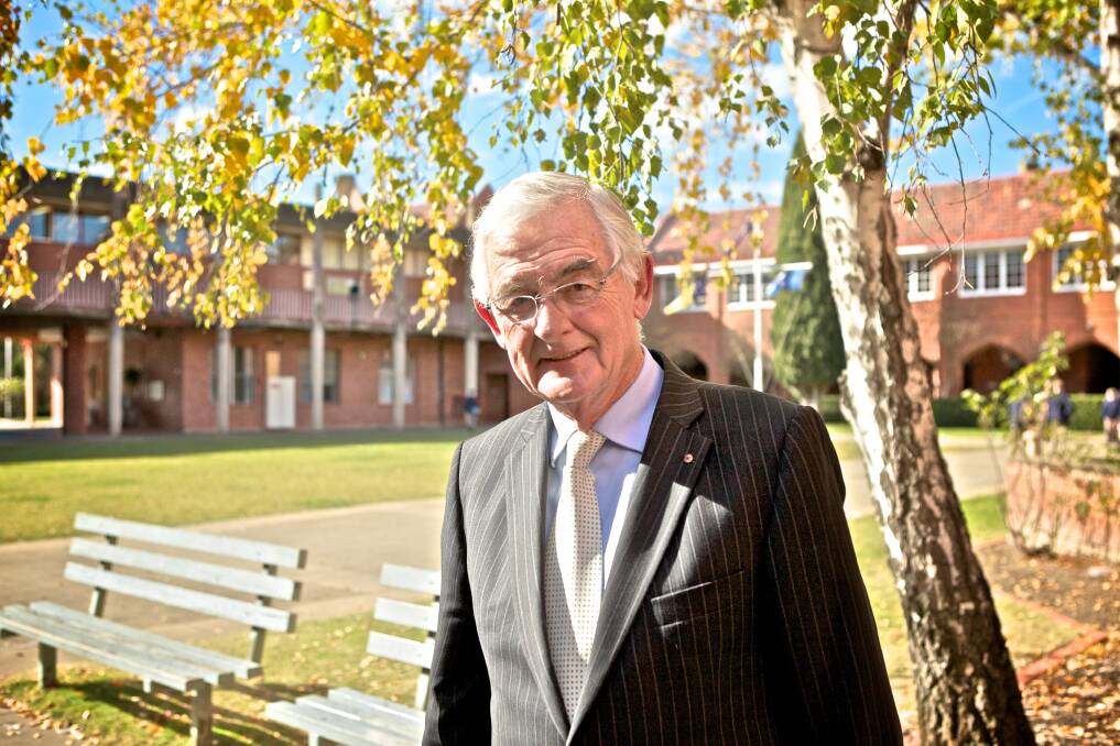 Terry Snow, executive chairman of Canberra Airport, has donated $20 million to his old school Canberra Grammar.