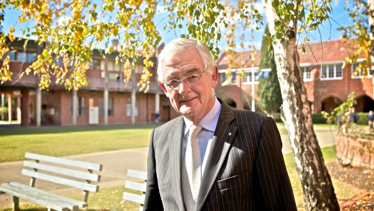 Terry Snow, who made a $20 million donation to his former school earlier this month. Picture: Supplied