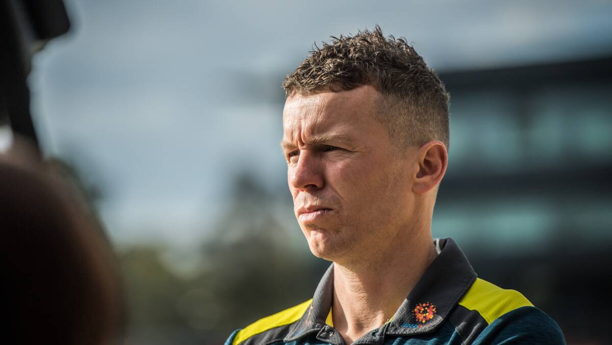 Peter Siddle will lead ScoMo's XI. Picture: Karleen Minney