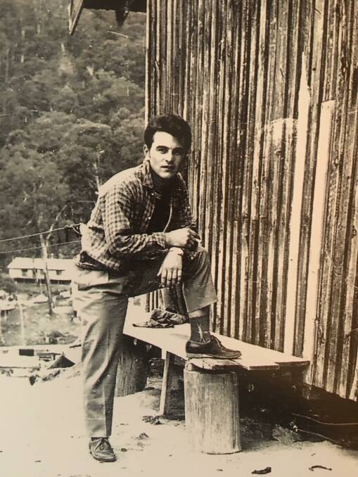A young Charlie Salvestro at Kennys Knob Camp, late 1960s. Picture: Supplied