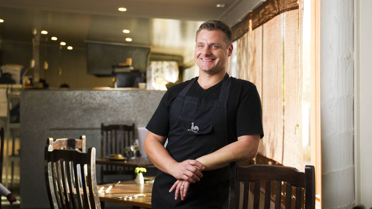 Grazing's chef Kurt Neumann is a champion of local produce. Picture: Dion Georgopoulos
