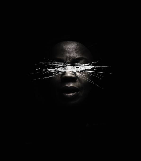Face in deep shadow. Malthouse is presenting Wake In Fright in 2020. Picture: Original photo Krzysztof Czernecki; artwork Greer Versteeg