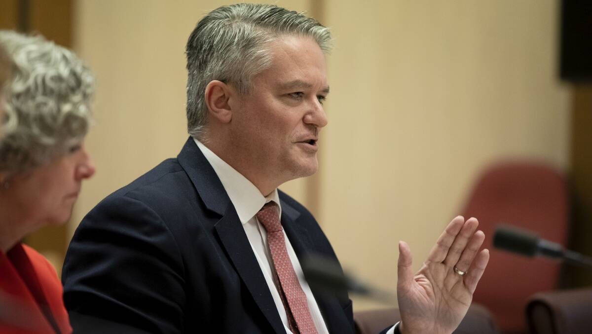 Finance Minister Mathias Cormann opened the door to public service increases Picture: Dominic Lorrimer