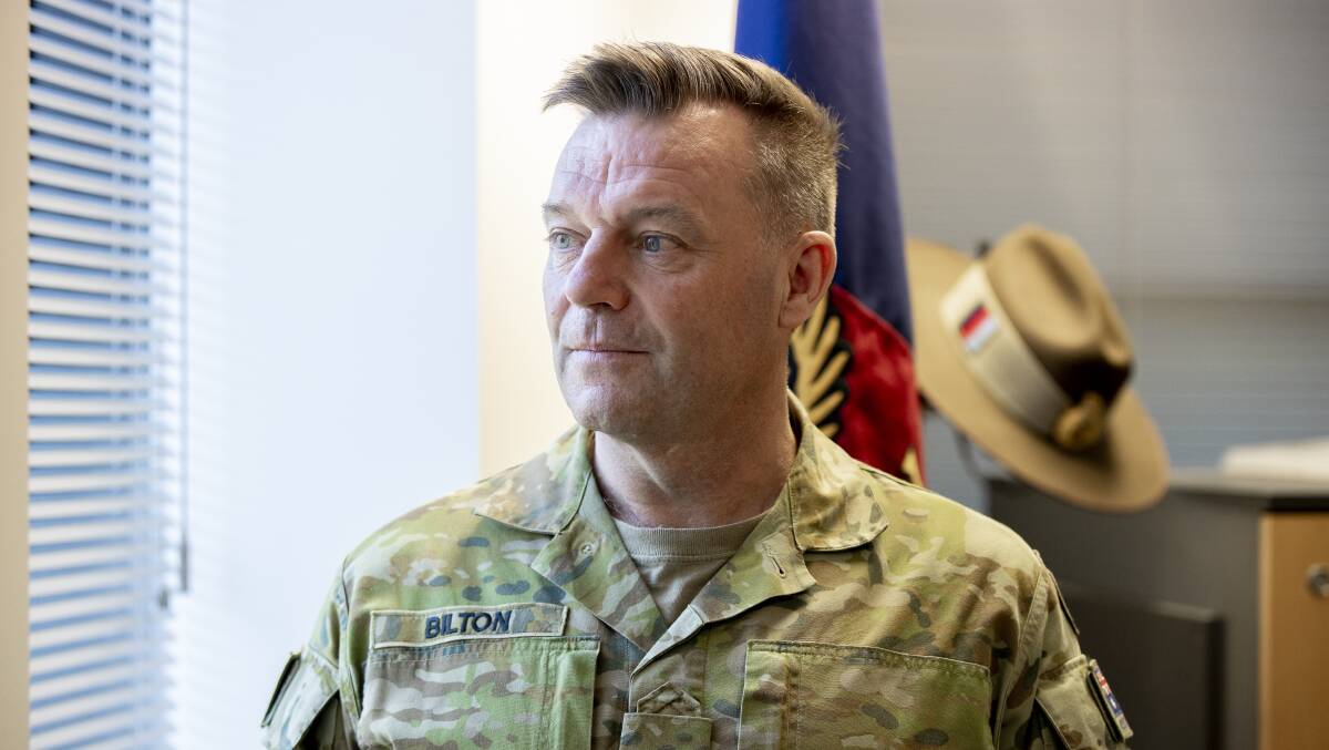 Lieutenant General Greg Bilton, Chief of Joint Operations at Headquarters Joint Operations Command. Picture: Sitthixay Ditthavong