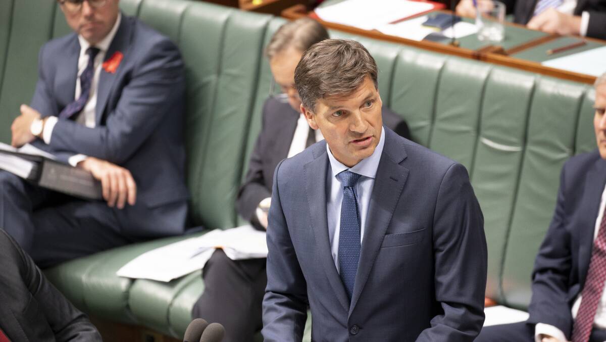 Minister for Energy and Emissions Reduction Angus Taylor is representing Australia at the international climate change conference. Picture: Sitthixay Ditthavong