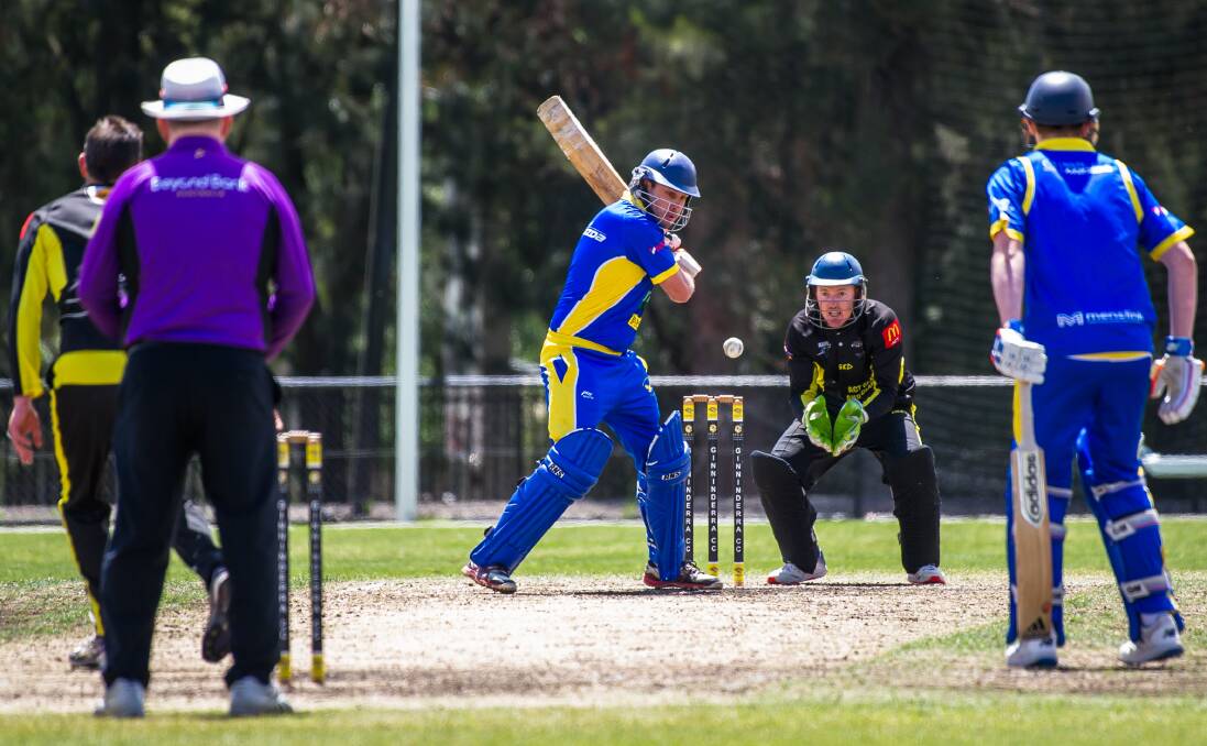 North Canberra-Gungahlin batsman Grant Forrest was the standout for his team. Picture: Elesa Kurtz