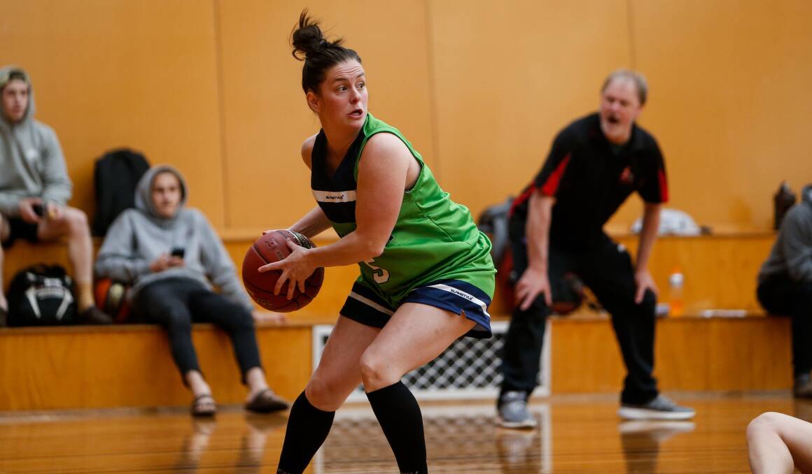 LEADING THE WAY: Warrnambool Mermaids' Jae Leddin was among the side's experienced cohort on Saturday night. Picture: Anthony Brady