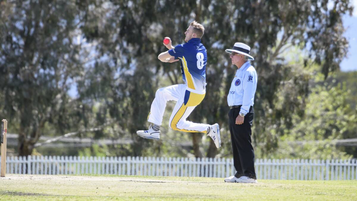 ACT Aces' Tyler Van Luin took three wickets. Picture: Sitthixay Ditthavong