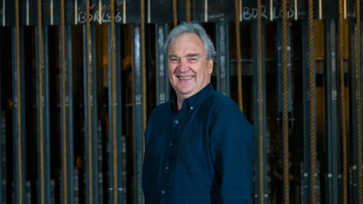 Retiring director of the Canberra Theatre Centre Bruce Carmichael. Picture: Dom Northcott