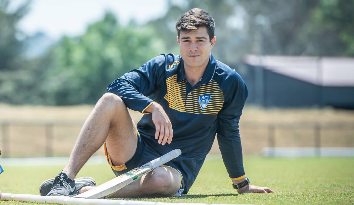 ACT cricketer Rhys Healy is eyeing a Regional Bash title. Picture: Karleen Minney
