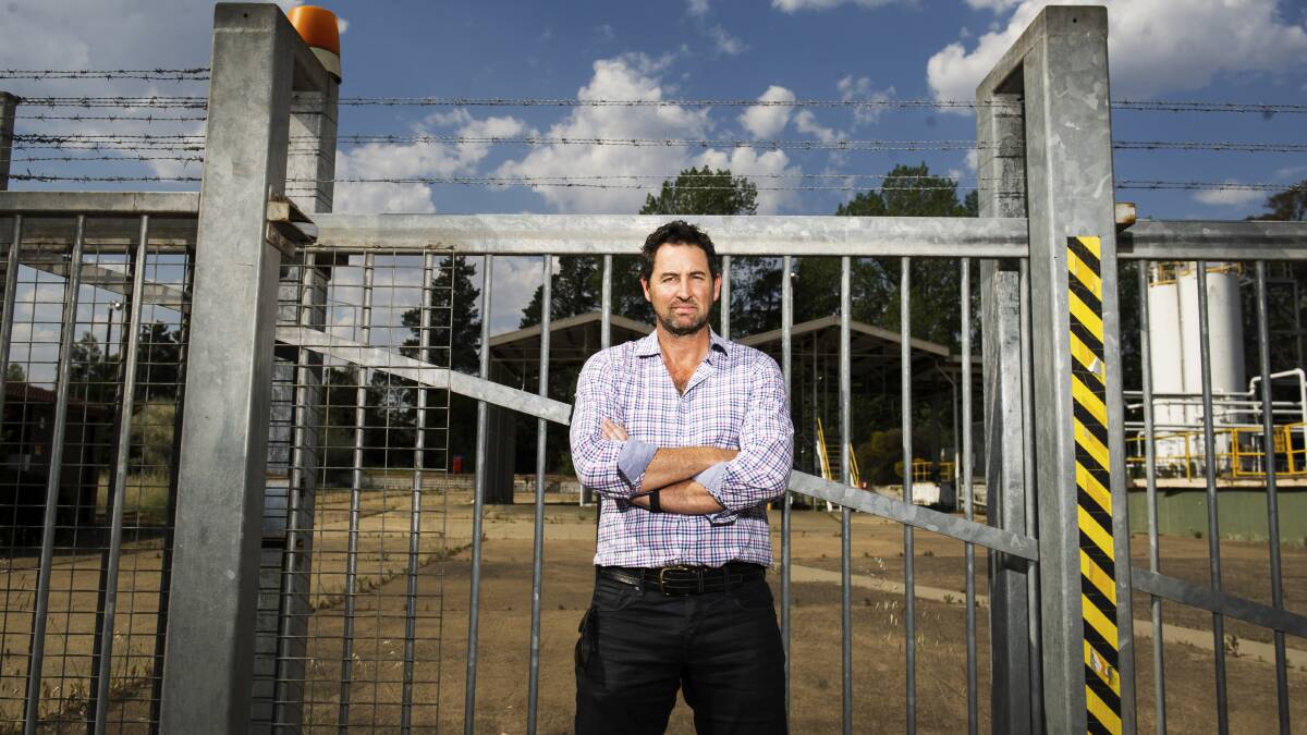 Fyshwick Business Association president Rob Evans. Picture: Dion Georgopoulos