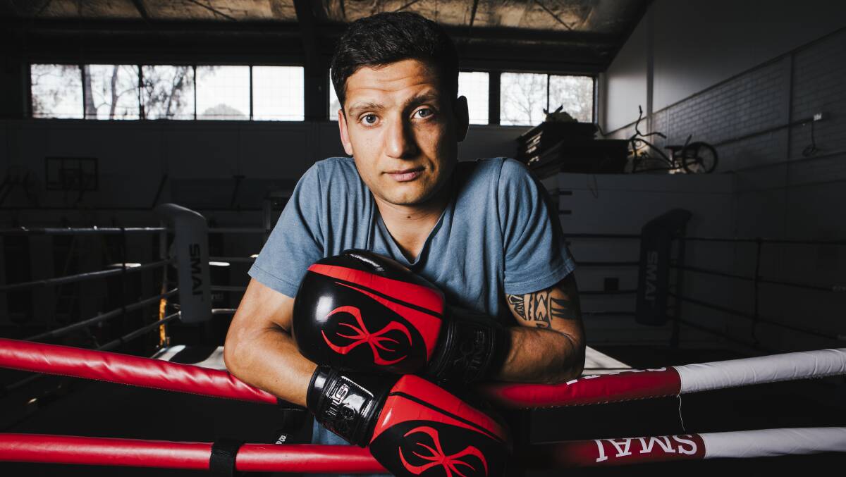 Jorge Kapeen will look to defend his NSW welterweight title on Friday night. Picture: Jamila Toderas