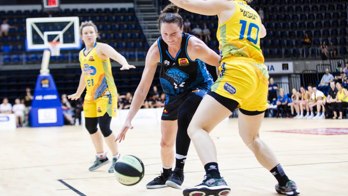 Kelsey Griffin and the Capitals host Perth this week. Picture: Jamila Toderas