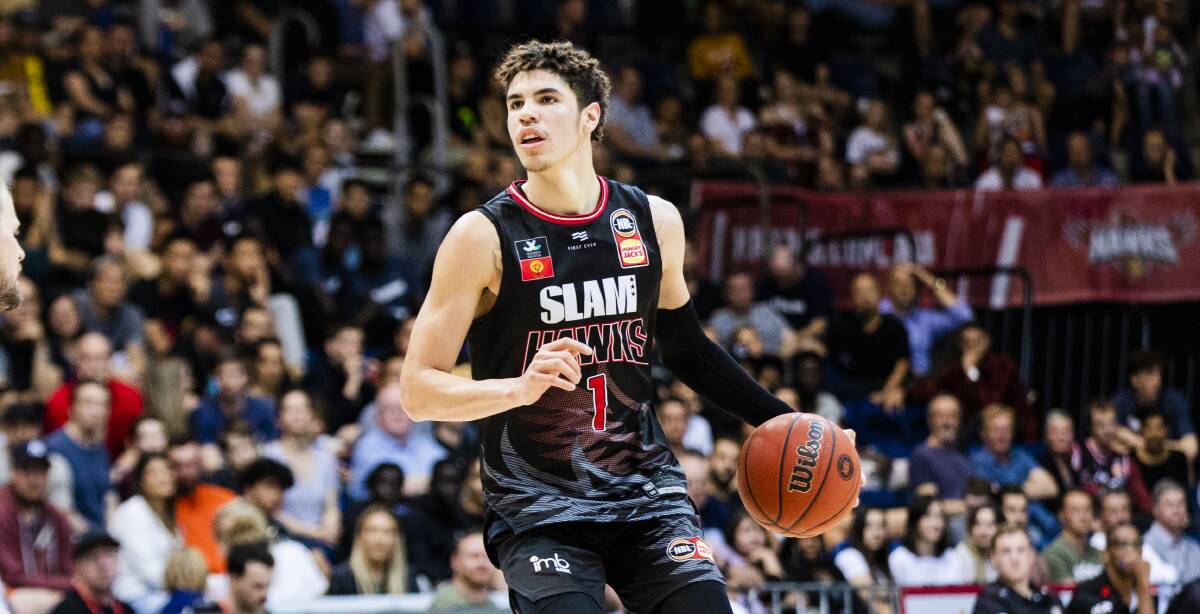 Illawarra star LaMelo Ball will not return to Canberra with the club opting against a second game at the AIS Arena. Picture: Jamila Toderas