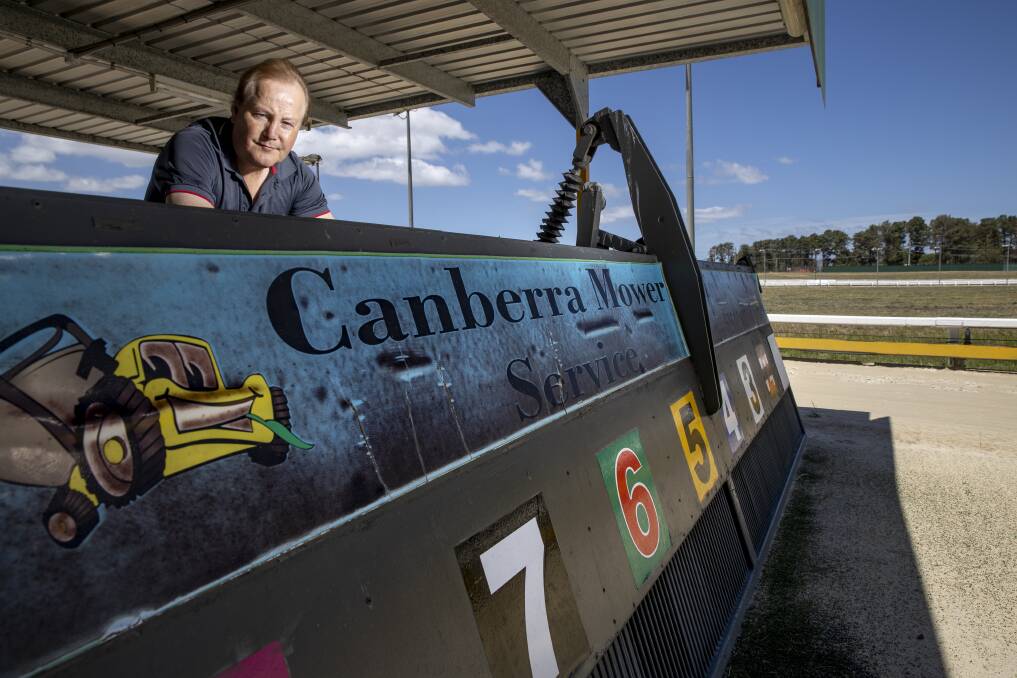 Canberra Greyhound Club president Alan Tutt, who has put his hand up to contest the seat of Ginninderra at next year's ACT election. Picture: Sitthixay Ditthavong