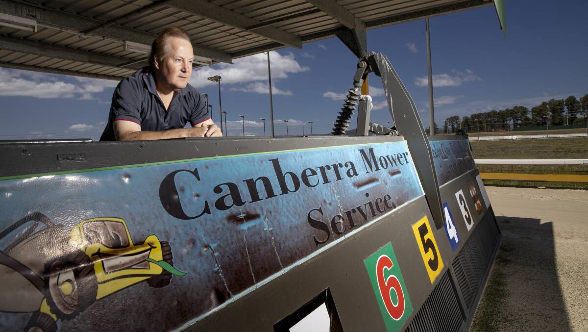 Canberra Greyhound Club president Alan Tutt. Picture: Sitthixay Ditthavong
