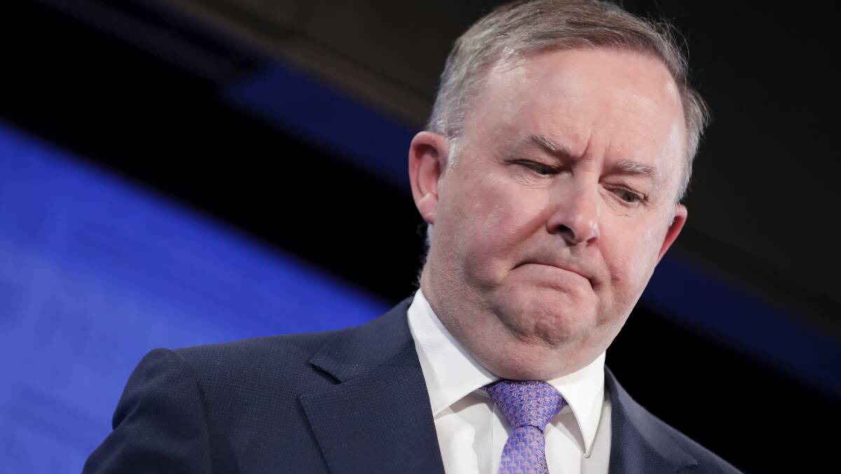 Opposition Leader Anthony Albanese. Picture: Alex Ellinghausen