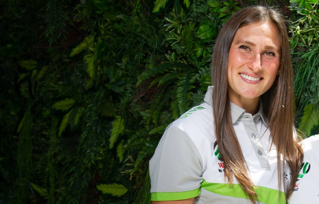 Canberra United's Kaleigh Kurtz claimed the club's player of the year award. Picture: Elesa Kurtz