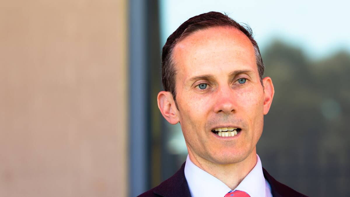 Labor MP Andrew Leigh introduced the bill on Monday morning. Picture: Elesa Kurtz