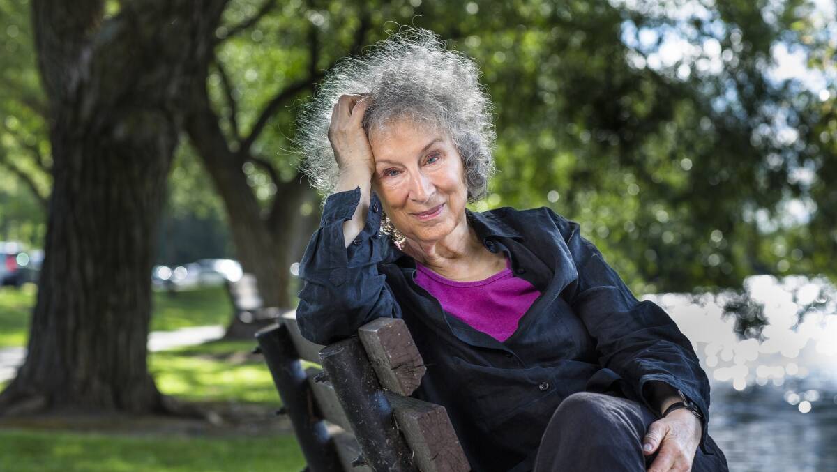 Praise be! Margaret Atwood is coming to Canberra. Picture: Liam Sharp