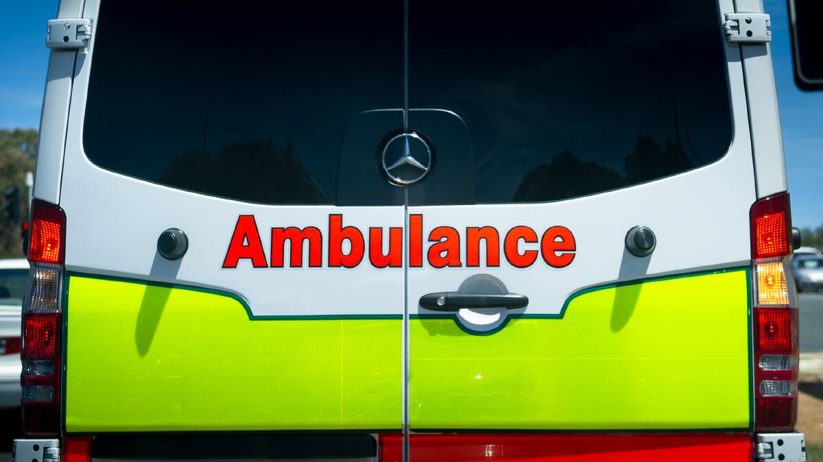 A woman gave birth in a Canberra ambulance on Saturday afternoon. Picture: Elesa Kurtz