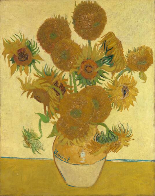 Vincent Van Gogh's Sunflowers, 1888, which will be on display at the National Gallery of Australia in 2020. Picture: Supplied