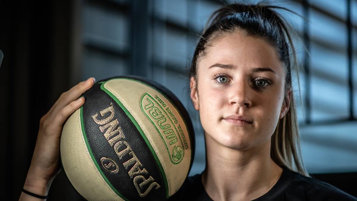 Canberra Capitals rookie Gemma Potter is hoping to overcome an ankle injury. Picture: Karleen Minney