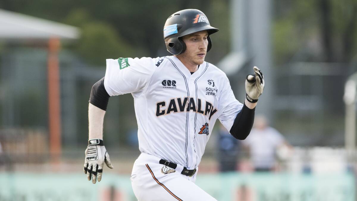 Taylor Kohlwey in action for Canberra Cavalry last year. Picture: Dion Georgopoulos