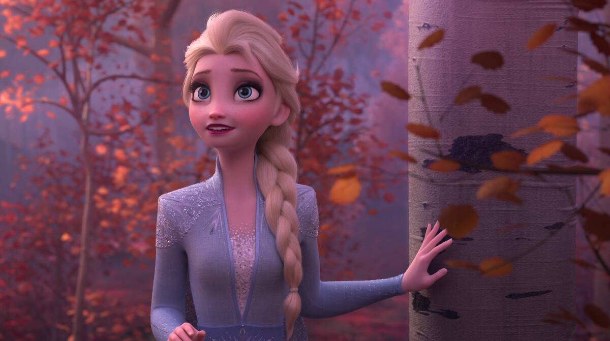 Elsa in Frozen 2. Picture: Walt Disney Animation Studios