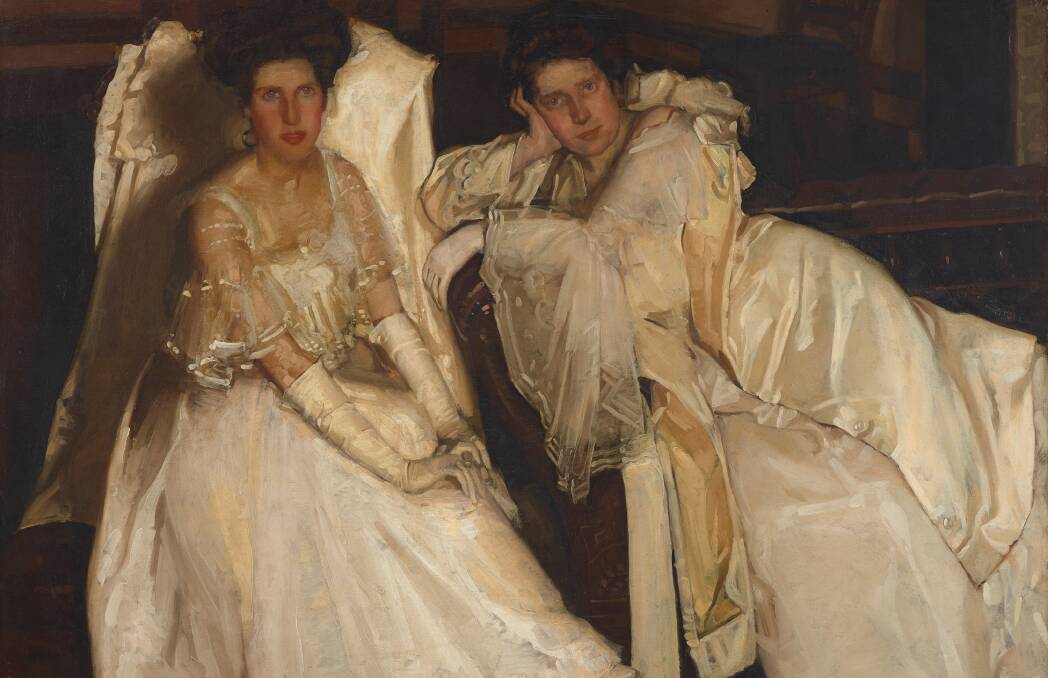 Hugh Ramsay's Two Girls in White, 1904, also known as The Sisters. Picture: Supplied
