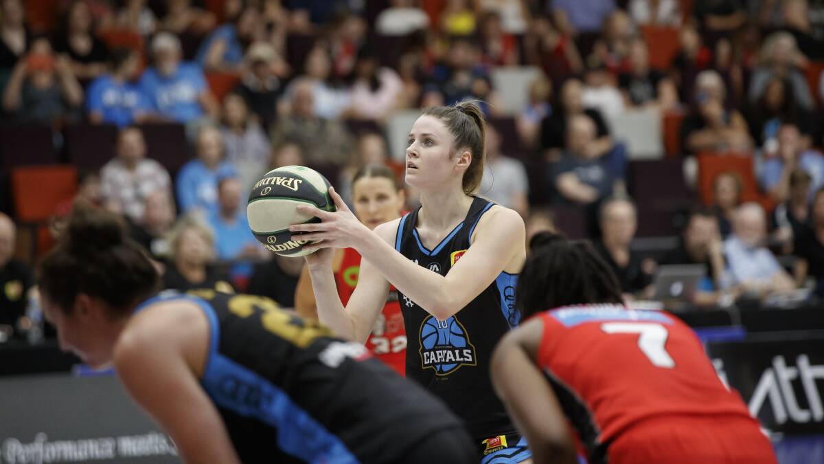 Canberra Capitals youngster Gemma Potter has been a revelation. Picture: Sitthixay Ditthavong
