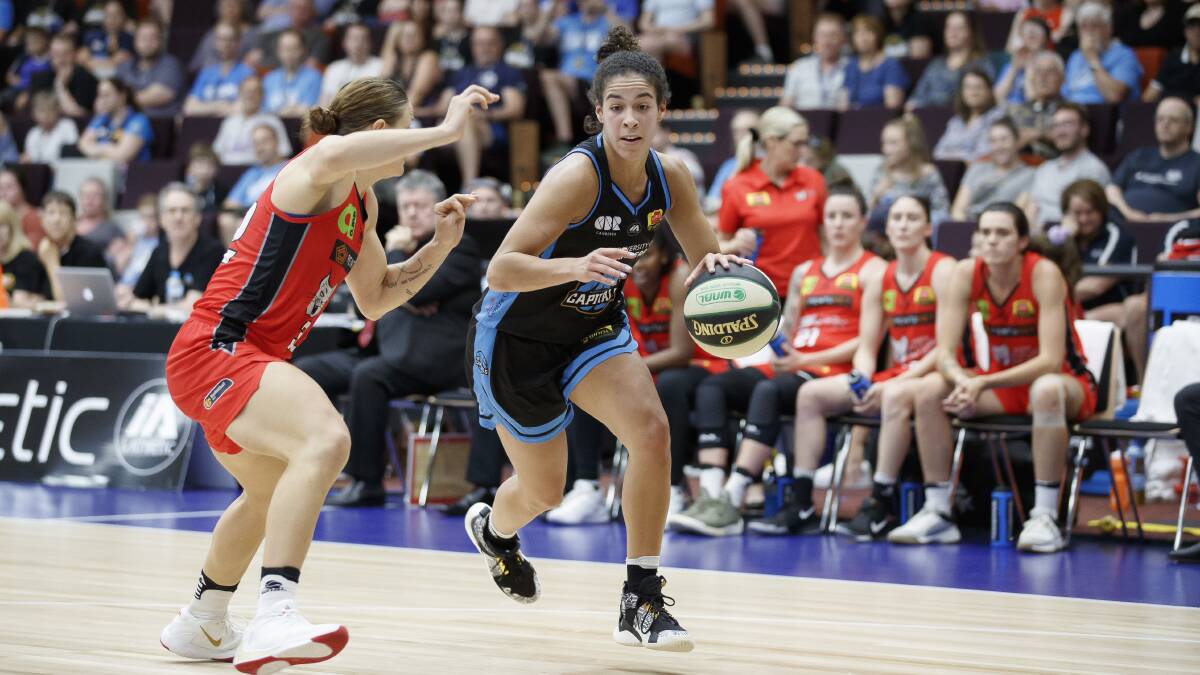 Kia Nurse has played a huge role in Canberra's title defence. Picture: Sitthixay Ditthavong