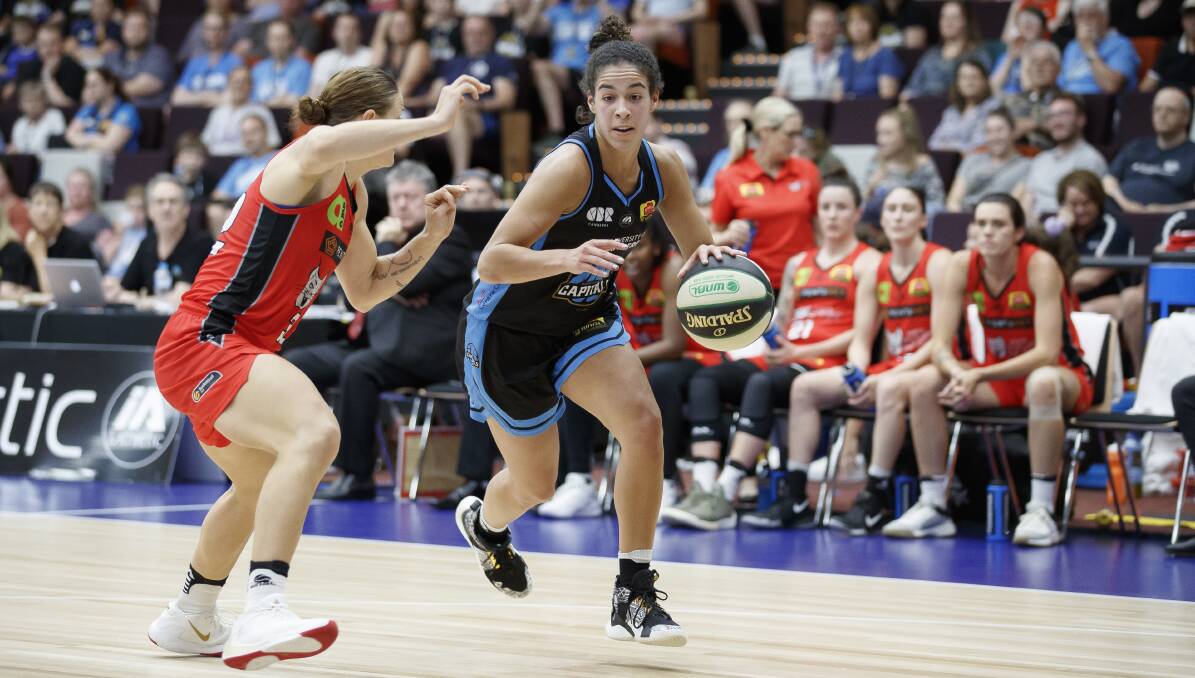 Kia Nurse has led the league in scoring this year. Picture: Sitthixay Ditthavong